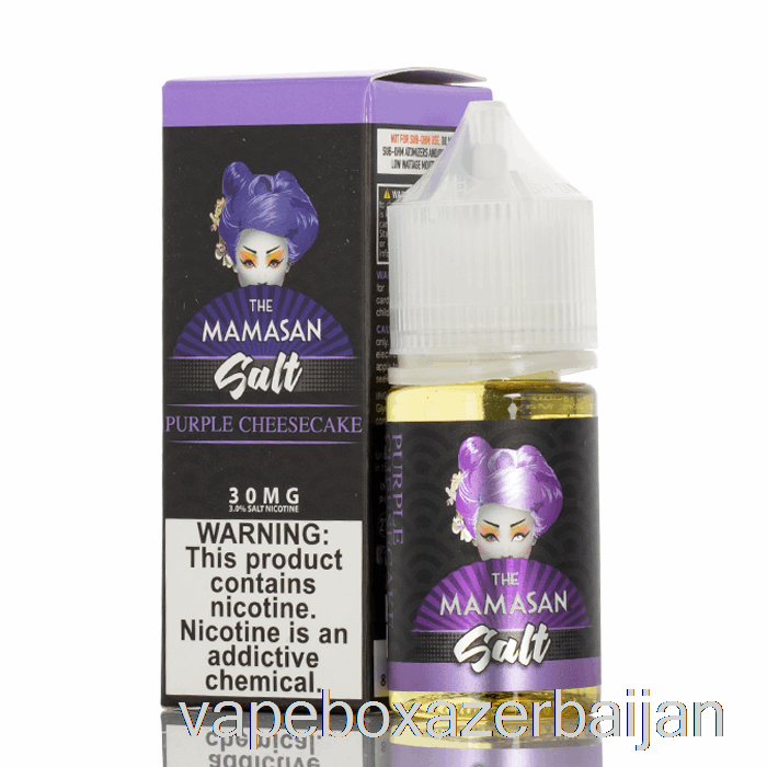 Vape Azerbaijan Purple Cheesecake - The Mamasan SALT - 30mL 30mg